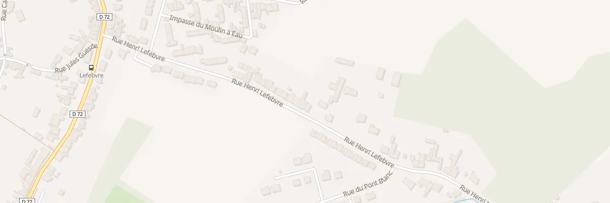 Plan du 313 Rue Henri Lefebvre à Beuvry