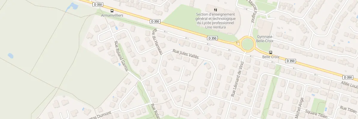 Plan du 13 Rue Jules Valles à Ozoir-la-Ferrière