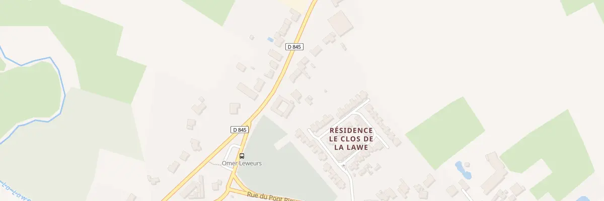 Plan du 416 Rue du Général de Gaulle à Lestrem