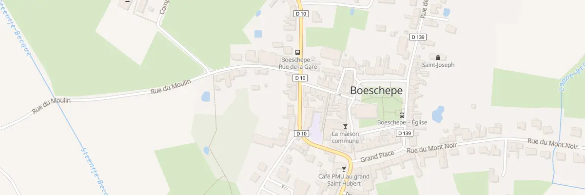 Plan du 143 Rue de la Gare à Boeschepe