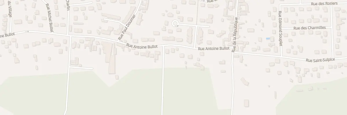 Plan du 580 Rue Antoine Bullot à Chevrières