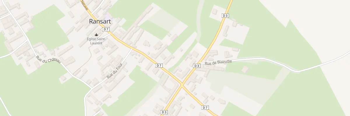 Plan du 4 Rue Neuve à Ransart