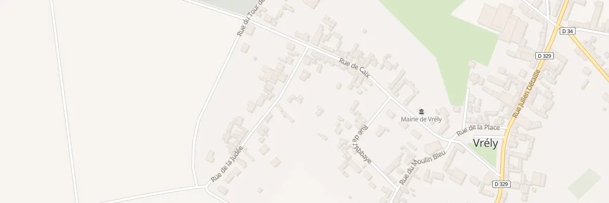 Plan du 6 Rue de la Judée à Vrély