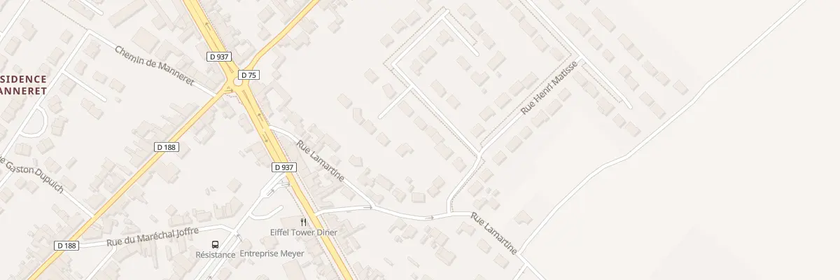 Plan du 3 Rue Andre Derain à Sains-en-Gohelle