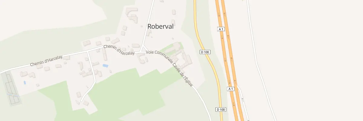 Plan du 3 Vc Cavee de l’Eglise à Roberval