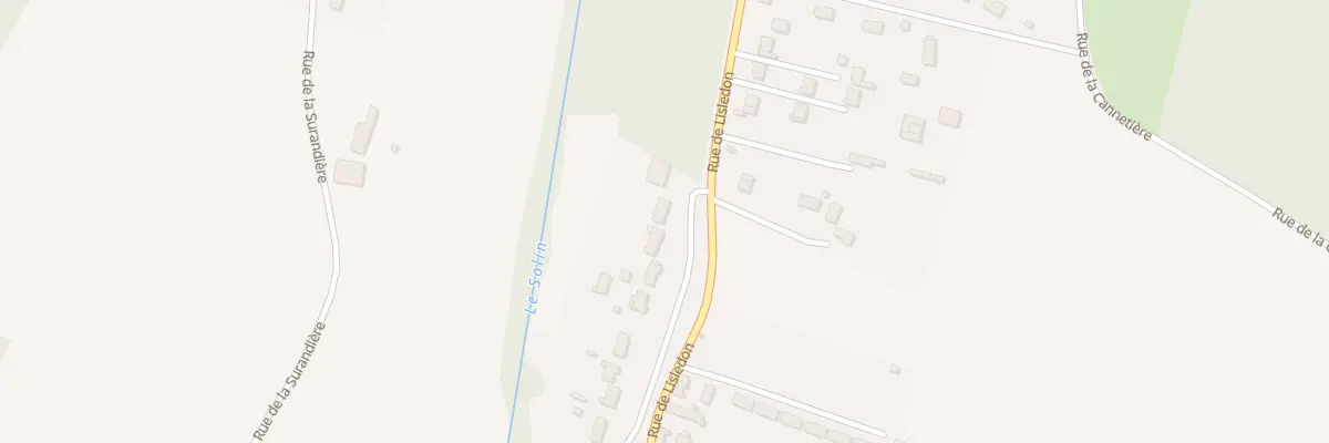 Plan du 74 Rue de Lisledon à Villemandeur