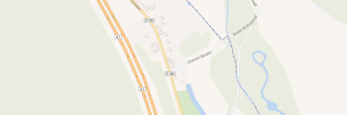 Plan du 4 Rte de Guidon à Roberval