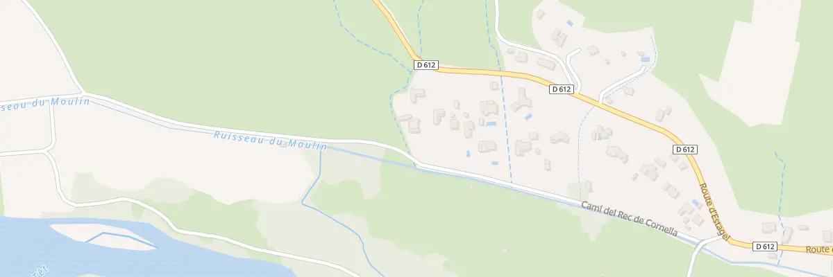 Plan du 28 Rte de Corneilla à Millas