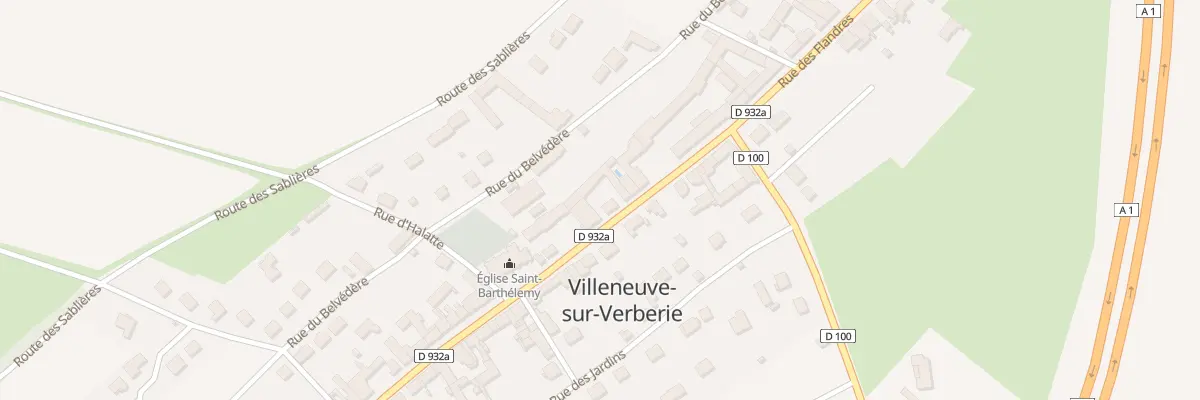 Plan du 26 Rue des Flandres à Villeneuve-sur-Verberie