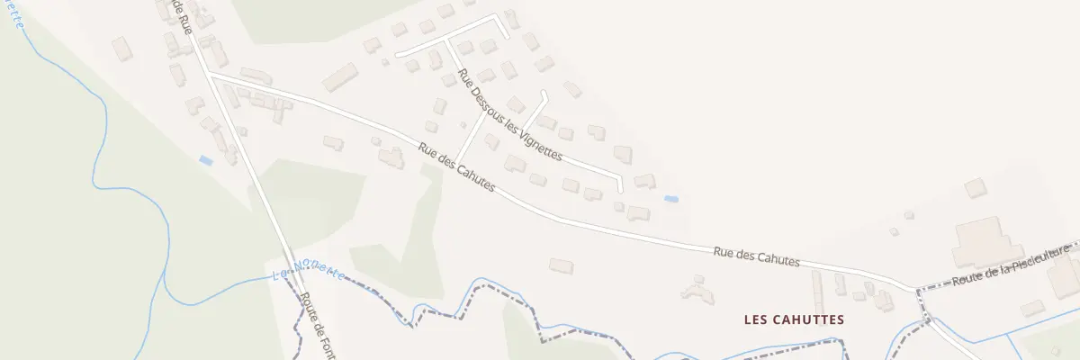 Plan du 29 Rue Dessous Les Vignettes à Fontaine-Chaalis