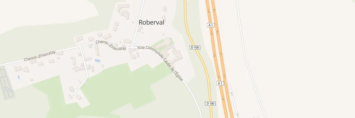 Plan du 5 Vc Cavee de l’Eglise à Roberval