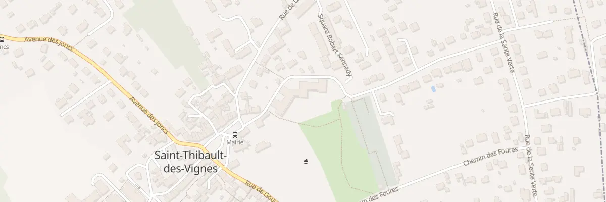 Plan du 10 Rue des Coutures à Saint-Thibault-des-Vignes
