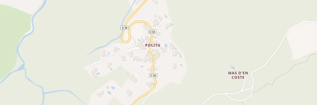 Plan du 109 A Politg à Camélas