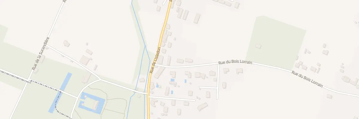 Plan du 84 Rue du Bois Lorrain à Villemandeur