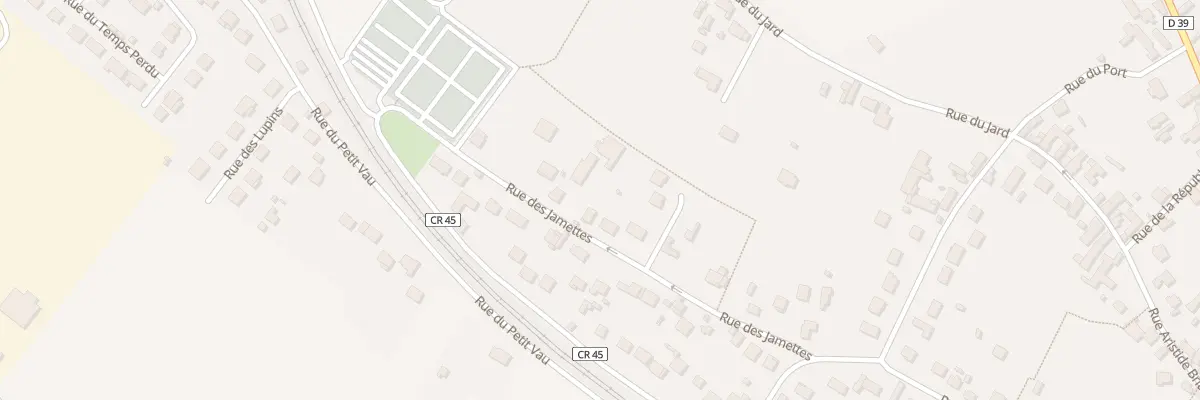 Plan du 24 Rue des Jamettes à Chartrettes