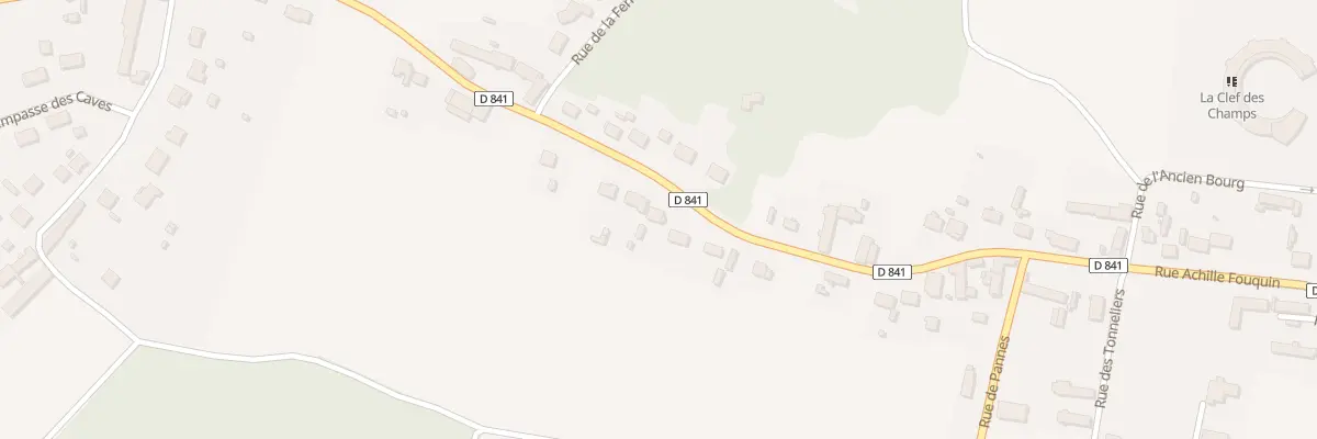 Plan du 43 Rue Achille Fouquin à Corquilleroy