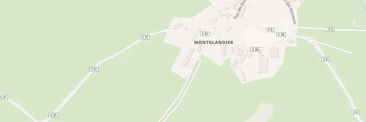 Plan du 4 Che des Sagnots à Pontaumur