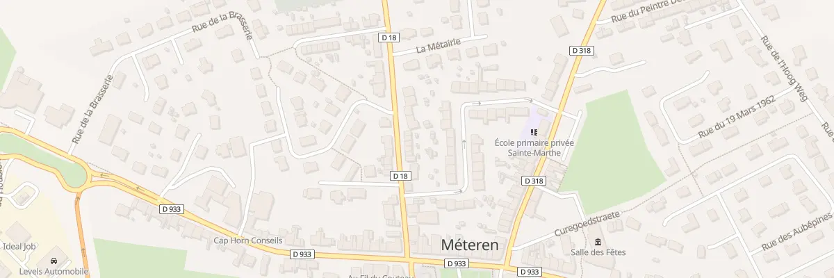 Plan du 15 Rue des 4 Fils Aymon à Méteren