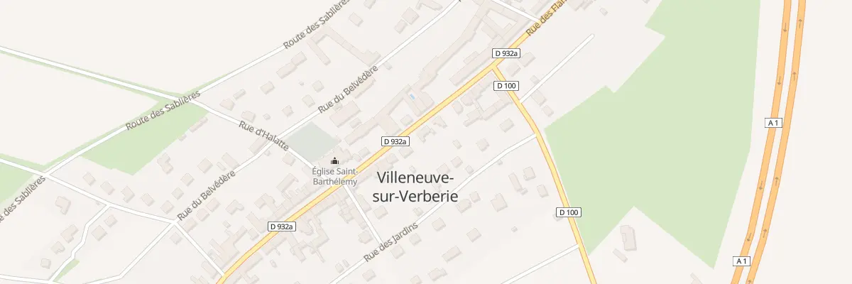 Plan du 39 Rue des Flandres à Villeneuve-sur-Verberie