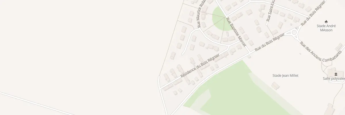 Plan du 8 Rue Francois Vidocq à Rosières-en-Santerre