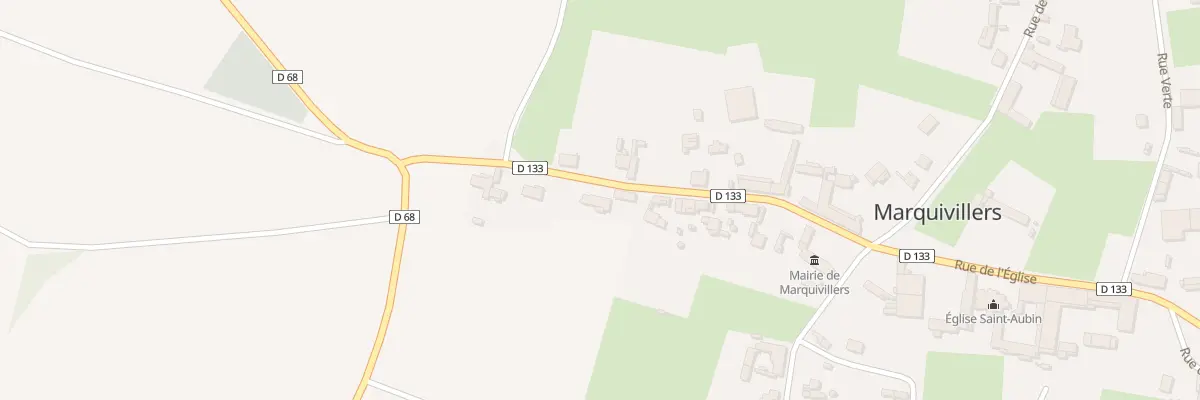 Plan du 15 Rue des Buissons à Marquivillers