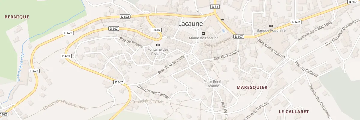 Plan du 4 Pl de la Vierge à Lacaune