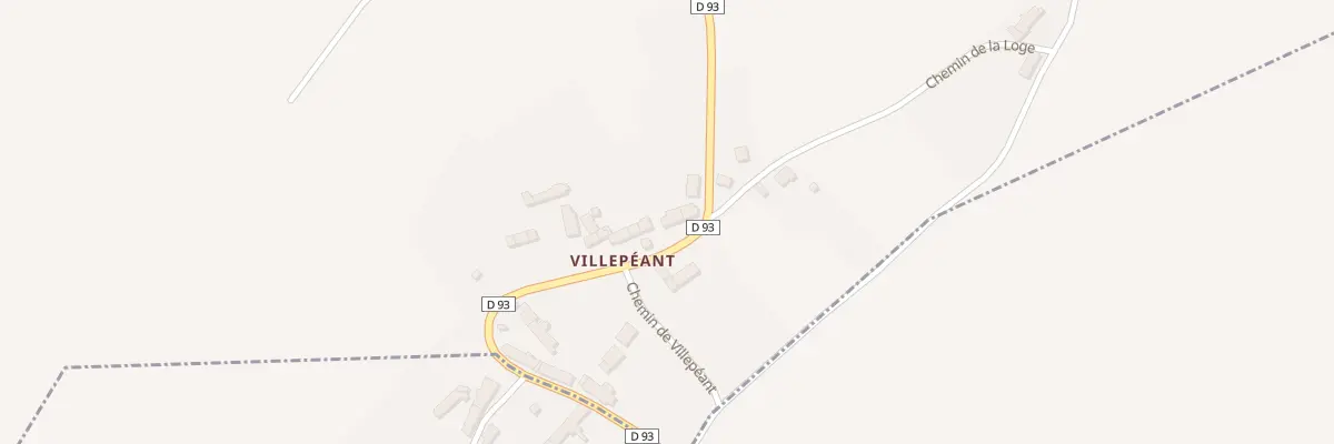 Plan du 173 Villepeant à Montigny
