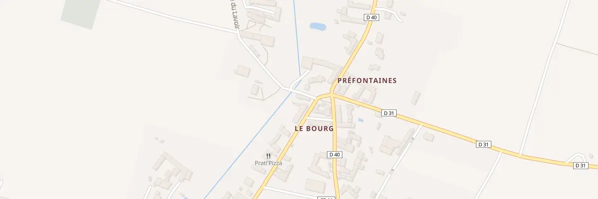 Plan du 2 Rue de Treilles à Préfontaines