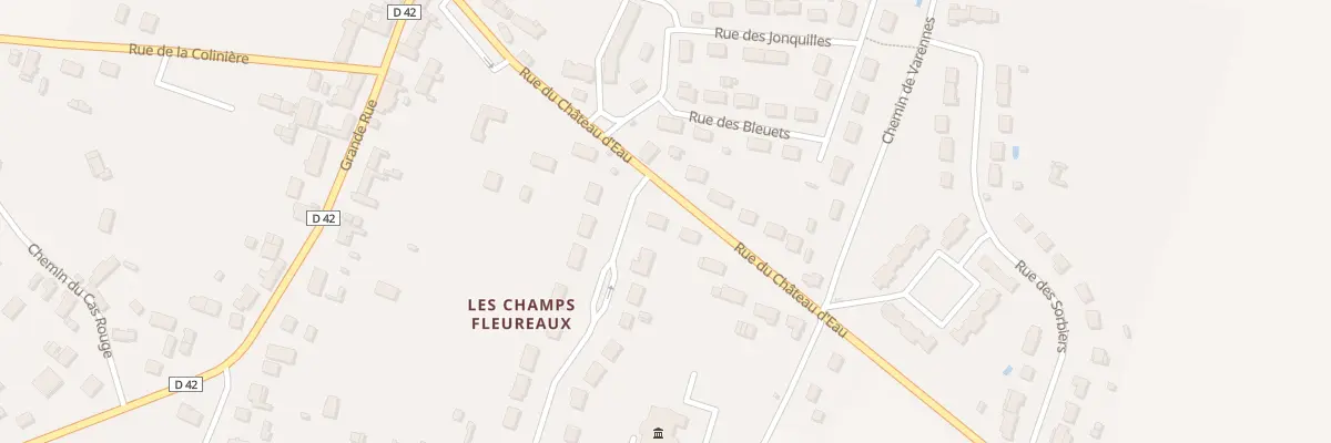 Plan du 18 Les Champs Fleureaux à Vimory