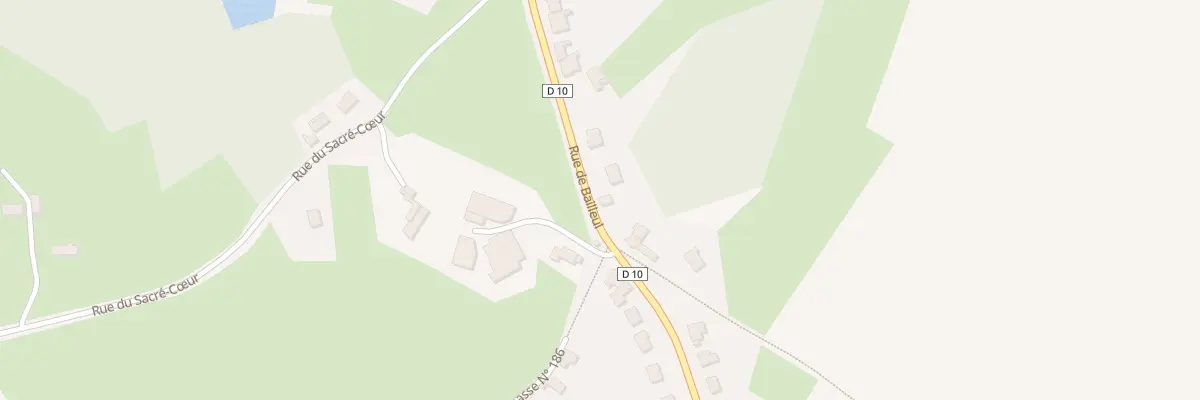 Plan du 503 Rue de Bailleul à Boeschepe