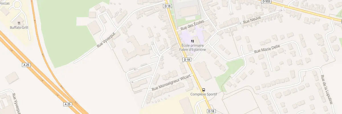Plan du 22 Rue de l’Haeghe Doorne à Méteren
