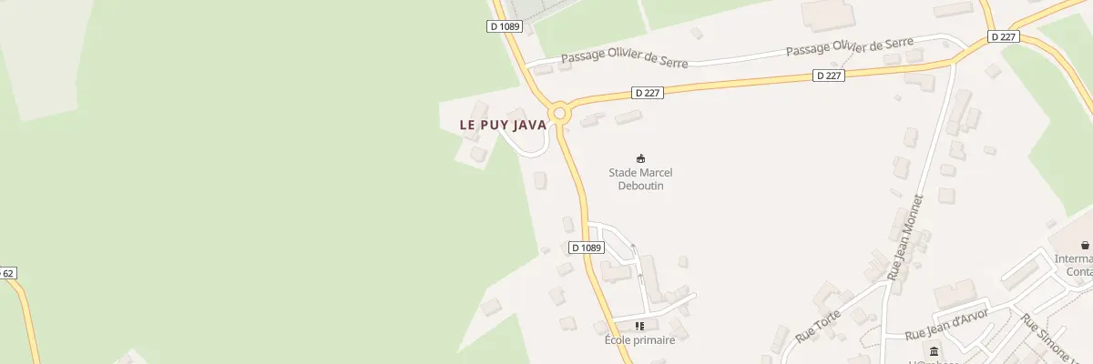 Plan du 57 Rue du Général de Gaulle à Pionsat