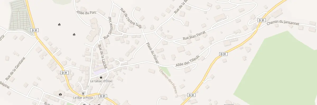 Plan du 5103 Saint Sauves à Saint-Sauves-d’Auvergne