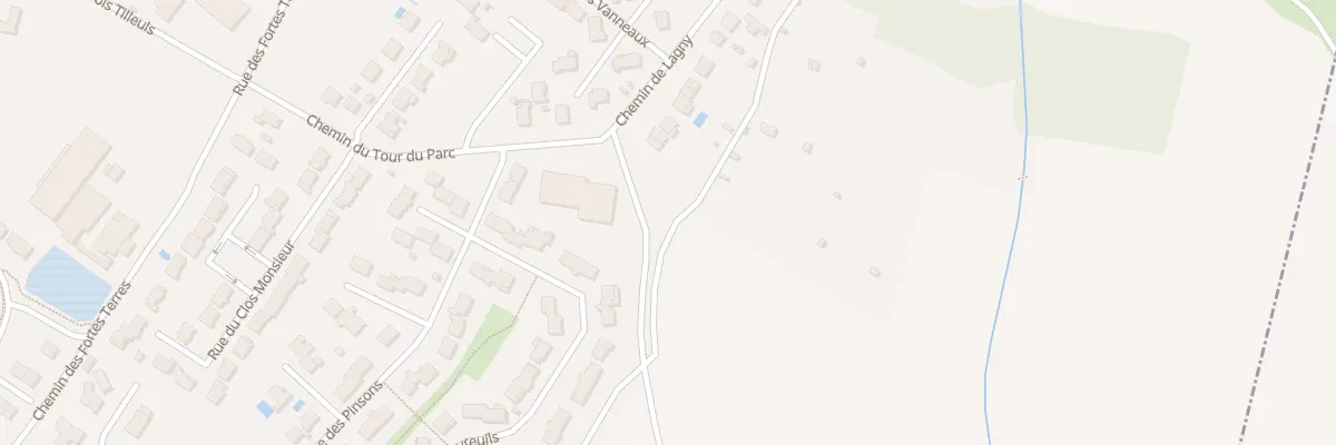 Plan du 5 Sen des Arzillières à Claye-Souilly