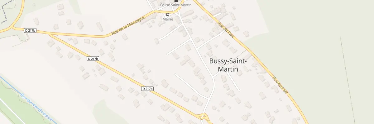 Plan du 10 Rue du Moulin à Bussy-Saint-Martin