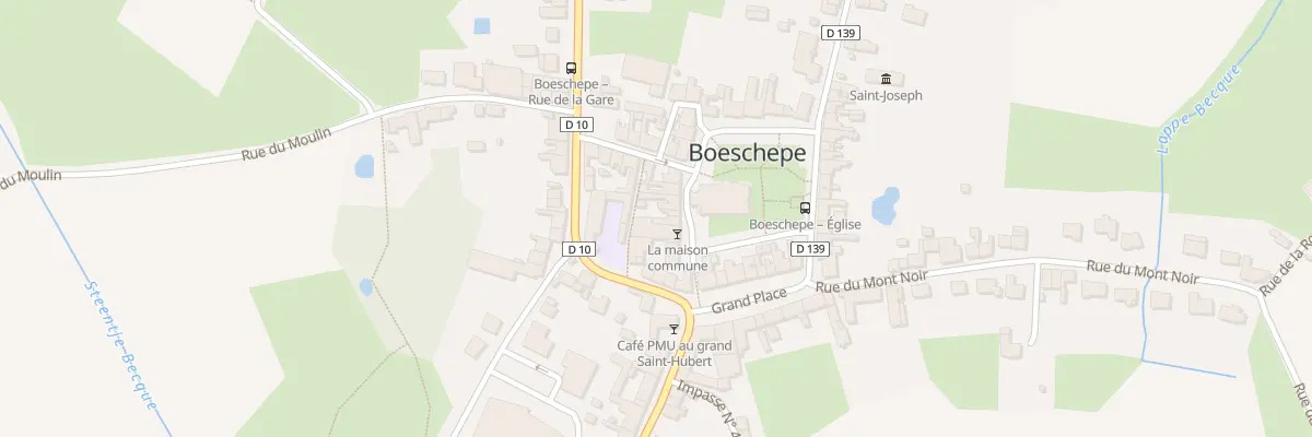 Plan du 47 Pl de l’Eglise à Boeschepe
