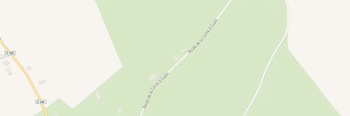 Plan du 201 Les Bruyeres à Thaumiers