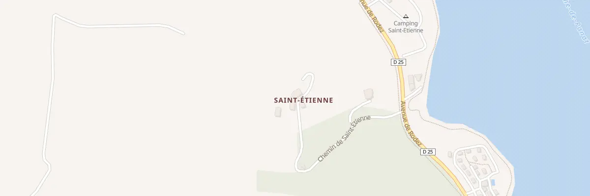 Plan du 334 Hameau de Saint Etienne à Villefranche-de-Panat