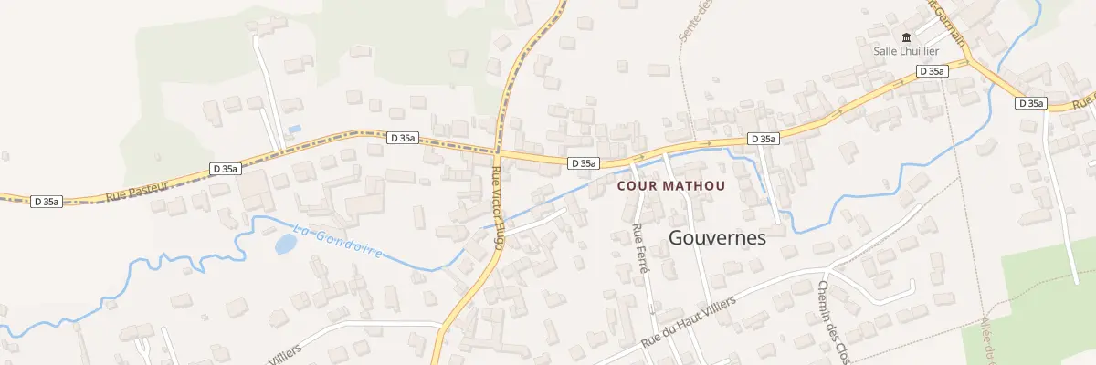Plan du 29B Rue Pasteur à Gouvernes