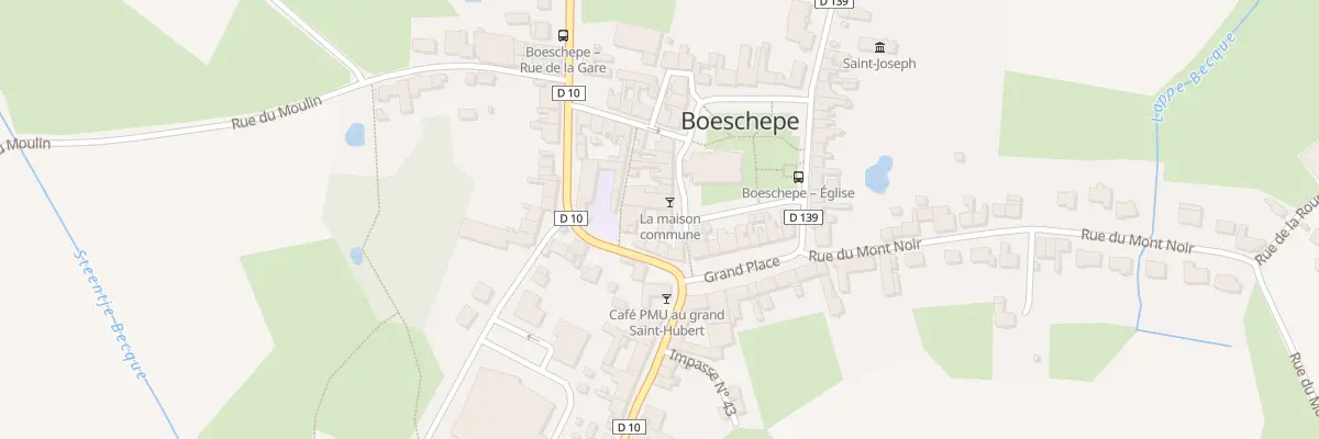 Plan du 27 Pl de l’Eglise à Boeschepe