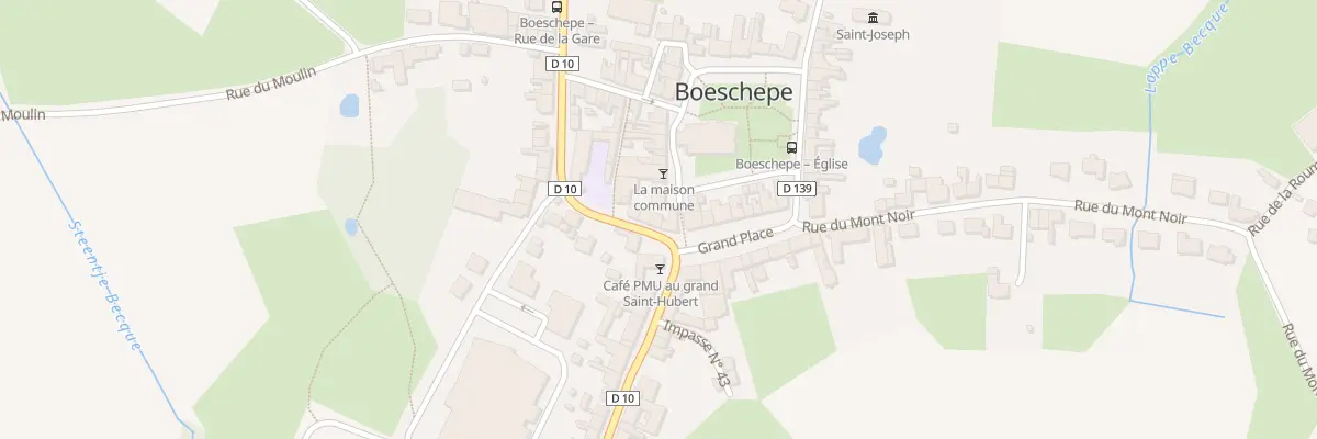 Plan du 18 Rue de la Gare à Boeschepe