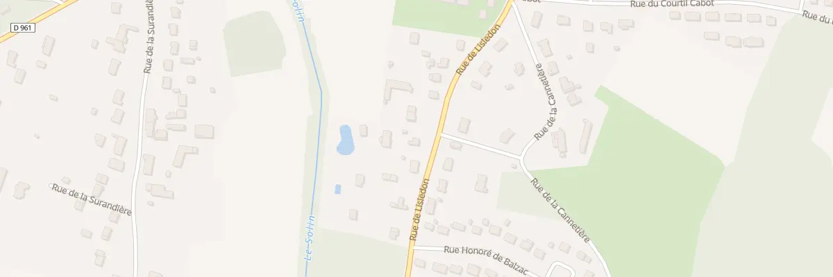 Plan du 44 Rue de Lisledon à Villemandeur