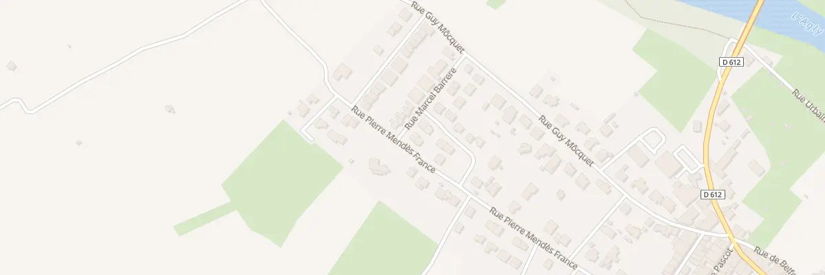 Plan du 38 Rue Mendes France à Estagel