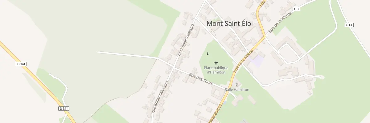 Plan du 30 Rue Roger Salengro à Mont-Saint-Éloi