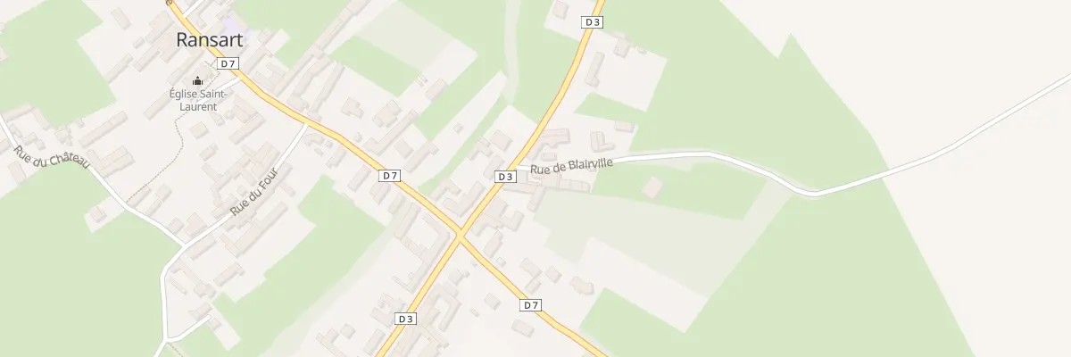 Plan du 6 Rue d’Arras à Ransart