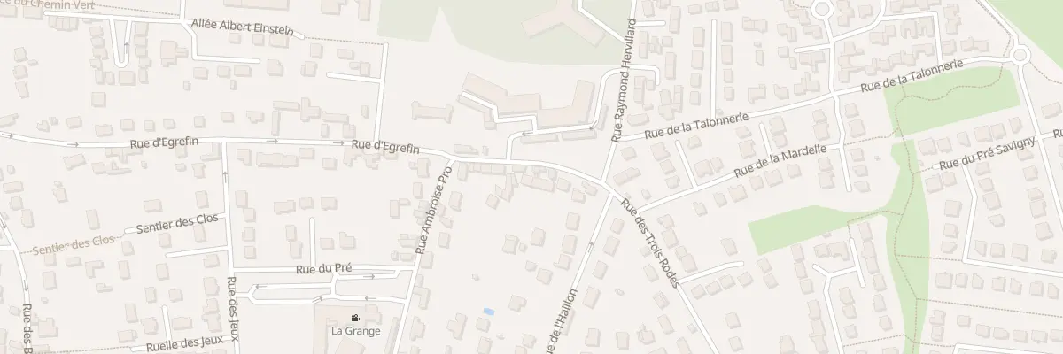 Plan du 768 Rue d’Egrefin à Vaux-le-Pénil
