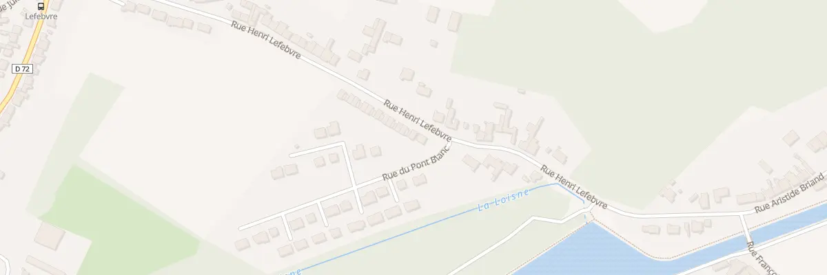 Plan du 436 Rue Henri Lefebvre à Beuvry