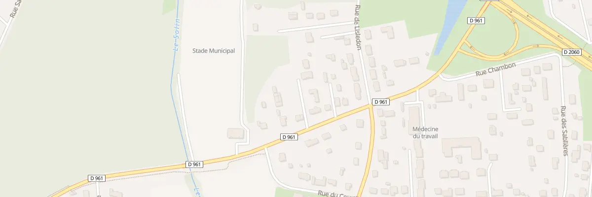 Plan du 94 Rue Chambon à Villemandeur