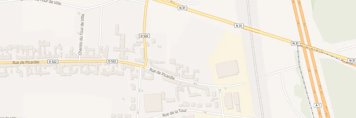 Plan du 8 Rue de Picardie à Arsy