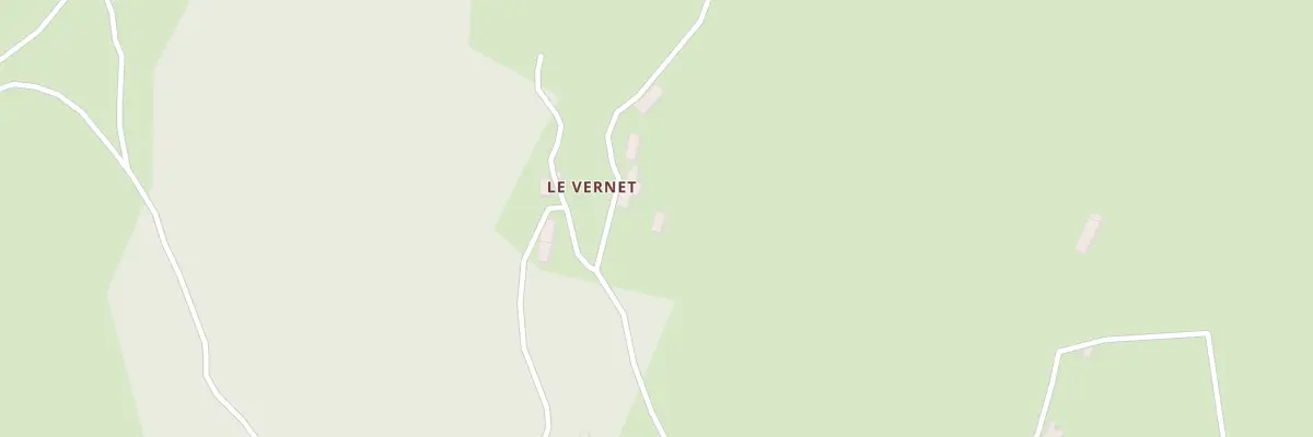 Plan du 6020 Le Vernet à Cheylade